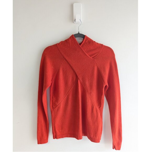 Reiss Torah Wool Blend Twist Neck Sweater - Picture 6 of 13